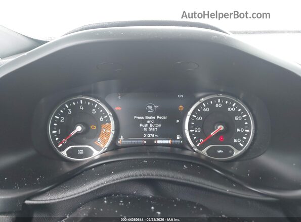 ZACNJDD19MPN31787 2021 JEEP RENEGADE Красный Вид задних сидений