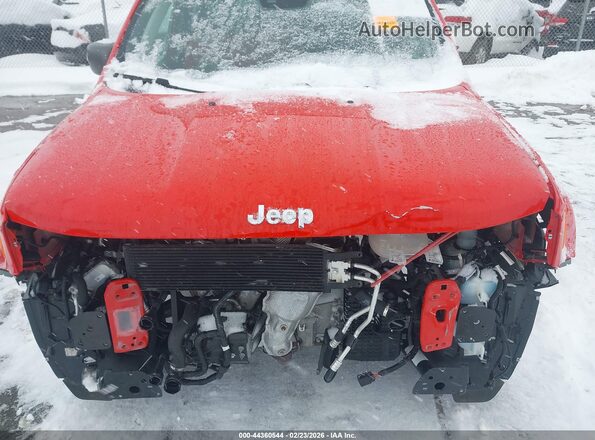 ZACNJDD19MPN31787 2021 JEEP RENEGADE Красный Вид спереди