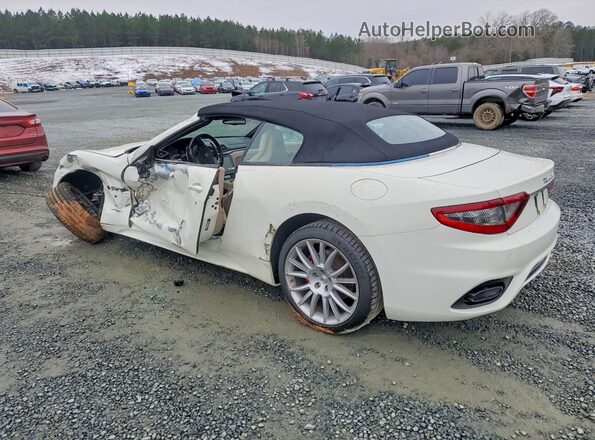 ZAM45VMA9J0273437 2018 MASERATI GRANTURISM White Trasero izquierdo