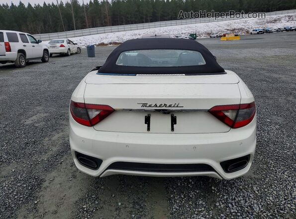 ZAM45VMA9J0273437 2018 MASERATI GRANTURISM White Vista trasera