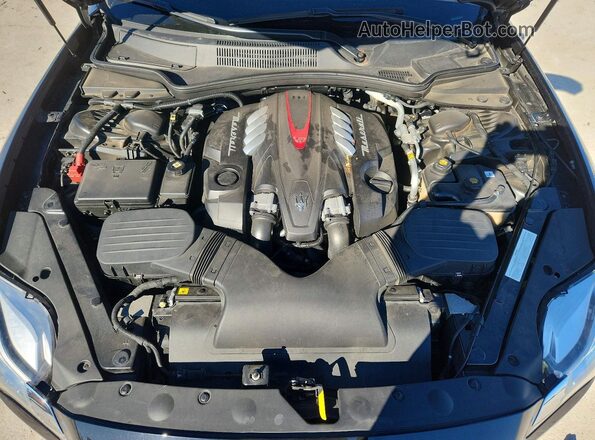 ZAM56PPL6H1211718 2017 MASERATI QUATTROPOR Black Rear interior view