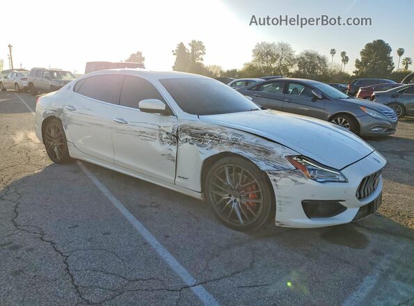 ZAM56PPS8J1276857 2018 MASERATI QUATTROPOR White Przód prawy