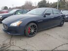 2017 Maserati Quattroporte S Синий vin: ZAM56RPA6H1211468