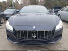 2017 Maserati Quattroporte S Синий vin: ZAM56RPA6H1211468
