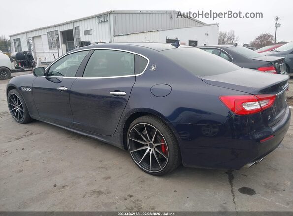 ZAM56RPA6H1211468 2017 MASERATI QUATTROPOR Синий Панорамный вид салона 360°