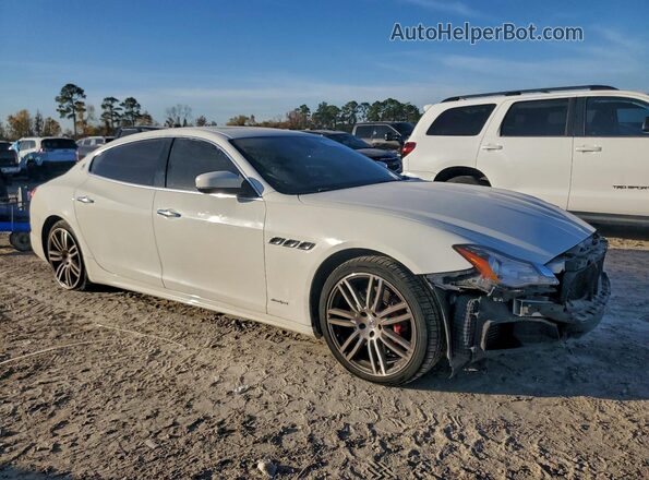 ZAM56RPS6H1246911 2017 MASERATI QUATTROPOR Белый Передняя правая четверть