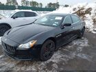2017 Maserati Quattroporte S Q4 Черный vin: ZAM56RRA0H1204366