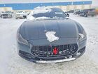 2017 Maserati Quattroporte S Черный vin: ZAM56RRAXH1198916