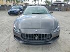 2018 Maserati Quattroporte S Gray vin: ZAM56YPA0J1274081