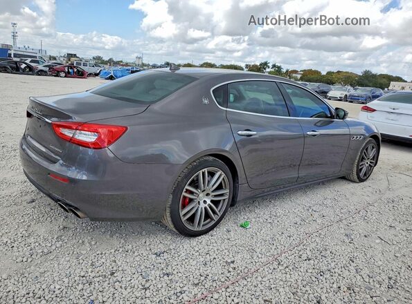 ZAM56YPA0J1274081 2018 MASERATI QUATTROPOR Gray Tył prawy