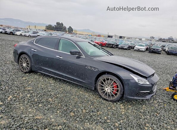 ZAM56YPL3J1291801 2018 MASERATI QUATTROPOR Угольный Передняя правая четверть