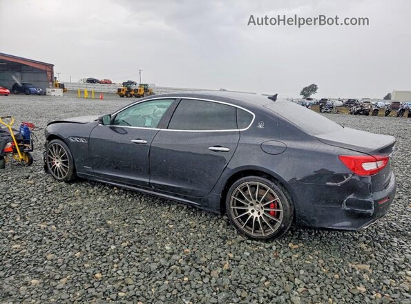 ZAM56YPL3J1291801 2018 MASERATI QUATTROPOR Угольный Задняя левая четверть