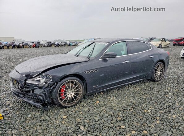 ZAM56YPL3J1291801 2018 MASERATI QUATTROPOR Угольный Передняя левая четверть