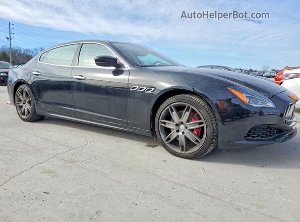 ZAM56YRA5J1286580 2018 MASERATI QUATTROPOR Black Передня права чверть