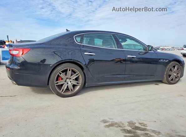 ZAM56YRA5J1286580 2018 MASERATI QUATTROPOR Black Задня права чверть