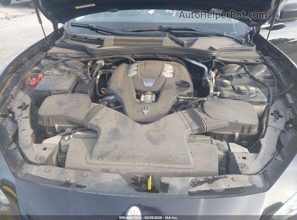 ZAM57RSA7G1187524 2016 MASERATI GHIBLI Черный Вид сзади