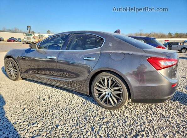 ZAM57RSS0H1225329 2017 MASERATI GHIBLI Gray უკანა მარცხენა