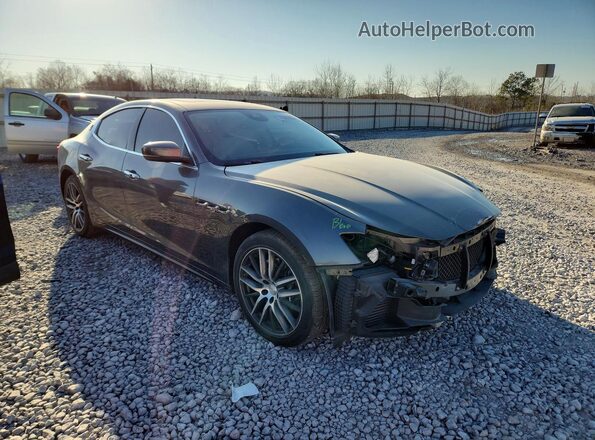 ZAM57RSS0H1225329 2017 MASERATI GHIBLI Gray წინა მარჯვენა