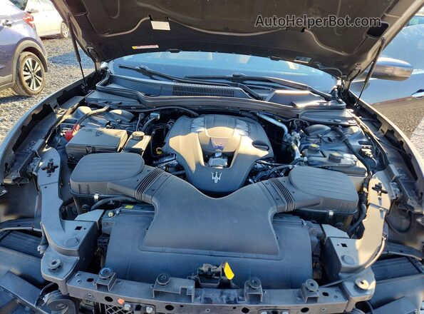 ZAM57RSS0H1225329 2017 MASERATI GHIBLI Gray უკანა სალონის ხედი