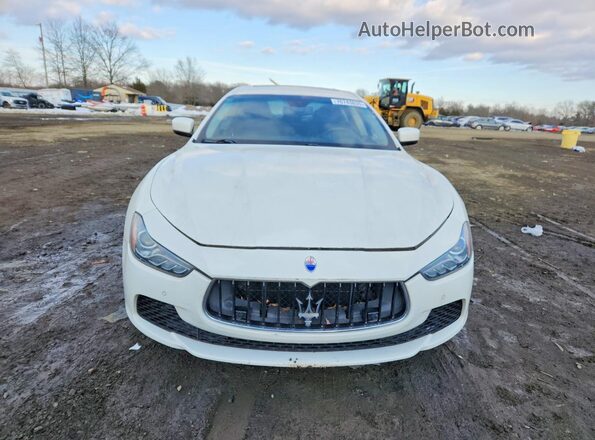 ZAM57RTA4G1177032 2016 MASERATI GHIBLI White Vista trasera