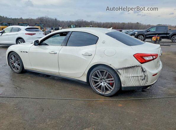 ZAM57RTAXG1167685 2016 MASERATI GHIBLI Белый Задняя левая четверть