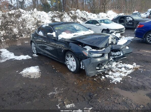 ZAM57RTLXH1221571 2017 MASERATI GHIBLI Black Առջևի աջ