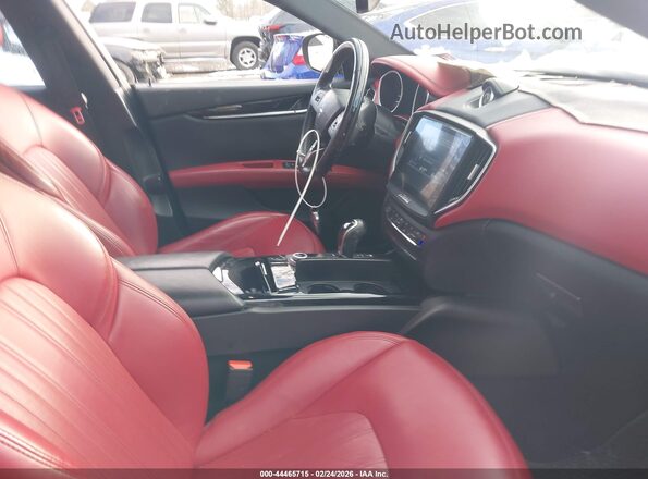 ZAM57RTLXH1221571 2017 MASERATI GHIBLI Black Սալոնի դիմացի տեսք