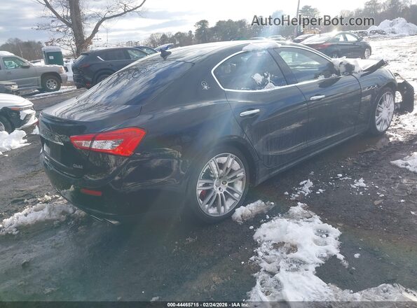 ZAM57RTLXH1221571 2017 MASERATI GHIBLI Black Հետևի աջ