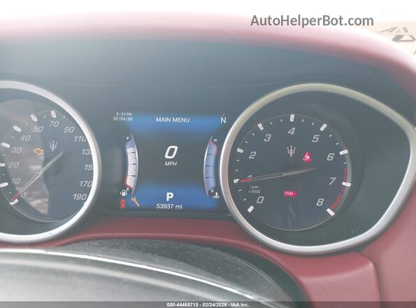 ZAM57RTLXH1221571 2017 MASERATI GHIBLI Black Հետևի նստատեղերի տեսք