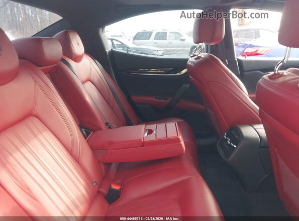 ZAM57RTLXH1221571 2017 MASERATI GHIBLI Black VIN կոդի պիտակի տեսք