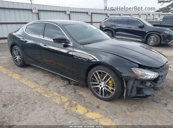 ZAM57XSA1J1286691 2018 MASERATI GHIBLI Black Передня права чверть