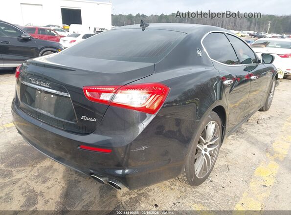 ZAM57XSA1J1286691 2018 MASERATI GHIBLI Black Задня права чверть