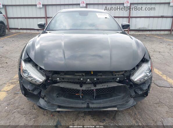 ZAM57XSA1J1286691 2018 MASERATI GHIBLI Black Вид щитка приладів