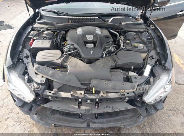ZAM57XSA1J1286691 2018 MASERATI GHIBLI Black Вид ззаду