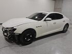 2018 Maserati Ghibli Белый vin: ZAM57XSA3J1304947 Damage: Left Front Tire, Worn, Replacement Required
