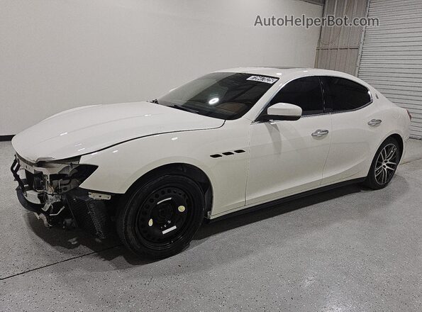 ZAM57XSA3J1304947 2018 MASERATI GHIBLI Белый 