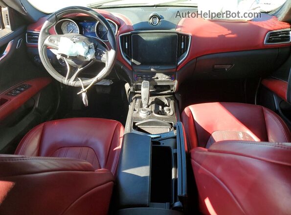 ZAM57XSA4L1354159 2020 MASERATI GHIBLI Black Вид панелі приладів