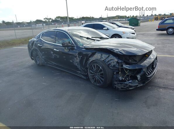ZAM57XSA5J1293157 2018 MASERATI GHIBLI Black Przód prawy