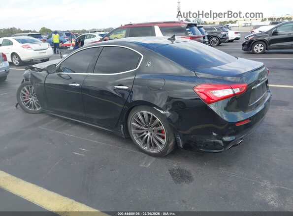 ZAM57XSA5J1293157 2018 MASERATI GHIBLI Black Tył lewy