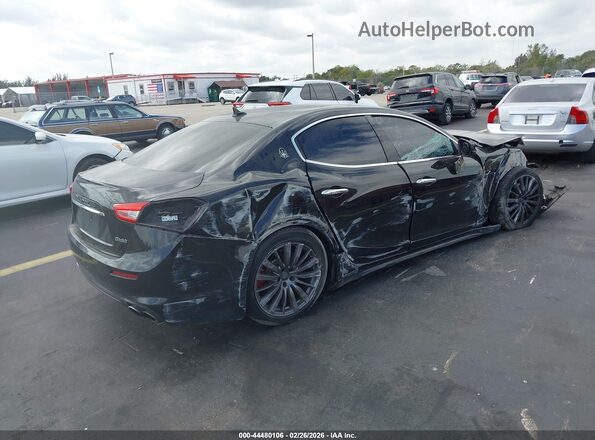 ZAM57XSA5J1293157 2018 MASERATI GHIBLI Black Tył prawy