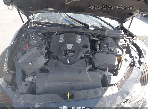 ZAM57XSA5J1293157 2018 MASERATI GHIBLI Black Widok z tyłu