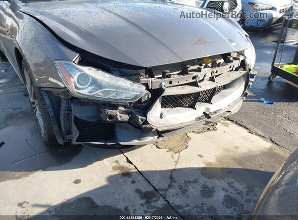 ZAM57XSA6J1304912 2018 MASERATI GHIBLI Серый Вид спереди