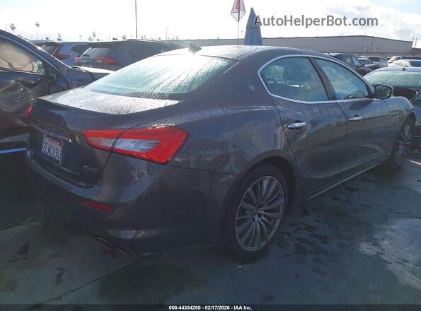 ZAM57XSA6J1304912 2018 MASERATI GHIBLI Серый Задняя правая четверть