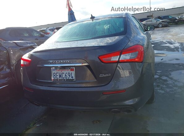 ZAM57XSA6J1304912 2018 MASERATI GHIBLI Серый 