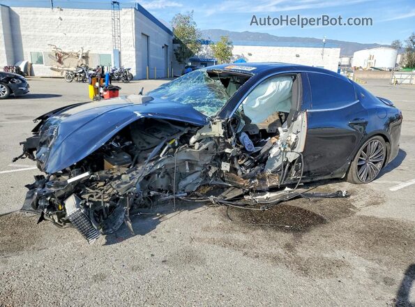 ZAM57XSA6L1350632 2020 MASERATI GHIBLI Черный Передняя левая четверть