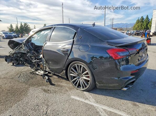 ZAM57XSA6L1350632 2020 MASERATI GHIBLI Черный Задняя левая четверть