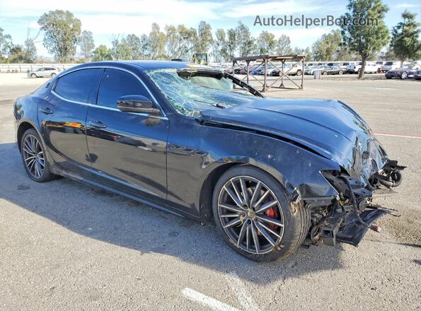 ZAM57XSA6L1350632 2020 MASERATI GHIBLI Черный Передняя правая четверть
