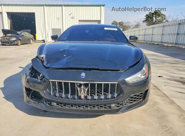 ZAM57XSA7J1275873 2018 MASERATI GHIBLI Черный Вид спереди