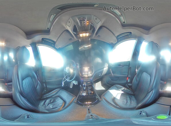 ZAM57YSA7J1277113 2018 MASERATI GHIBLI White Vista interior de 360 grados