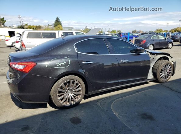 ZAM57YTA8J1278690 2018 MASERATI GHIBLI Черный Задняя правая четверть